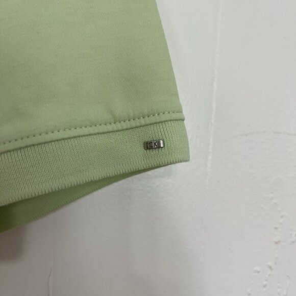 Calvin Klein Polo Shirt Light Green Casual Large - Picture 2 of 5